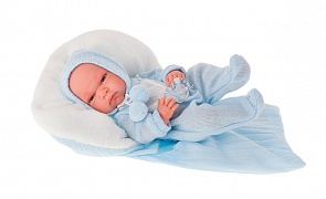 Кукла-младенец Диана в голубом, 33 см. (Antonio Juan, 6023B)